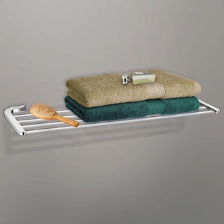 Plantex Fully Brass Smero Towel Rack/Towel Stand/Hanger/Holder Bathroom Accessories - 24 Inch,Chrome (AQ-8131)