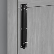 Plantex Stainless Steel 12 inch Tower Bolt/Tower Bolt for Home,Offices Doors and Windows/Tower Bolt for Main Door/Door Latch/Kundi/Chitakini/Door Latch for Main Door and Windows (Black, Pack of 4)