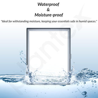 Plantex Bathroom Cabinet with Mirror/ABS Bathroom Storage Organiser/Multipurpose Shelf/Wall Mount Mirror Cabinet for Wash Basin (14x18 Inch, Grey)