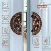 Plantex 6 Inch Main Door Handle/Aluminium Door Handle/Pull-Push Door Handle (Pack of 1, Copper Antique)