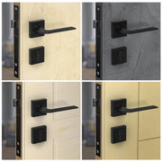 Plantex Main Door Lock/Mortise Lock for Door with 3 Years of Warranty - Robust Door Lock for Home with Brass Lock Body & Cylinder(7105 - Black)