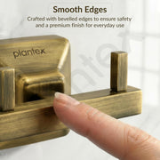 Plantex 304 Grade Stainless Steel Robe Hook/Cloth-Towel Hanger/Door Hanger/Hook/Bathroom Accessories - Squaro (Antique)