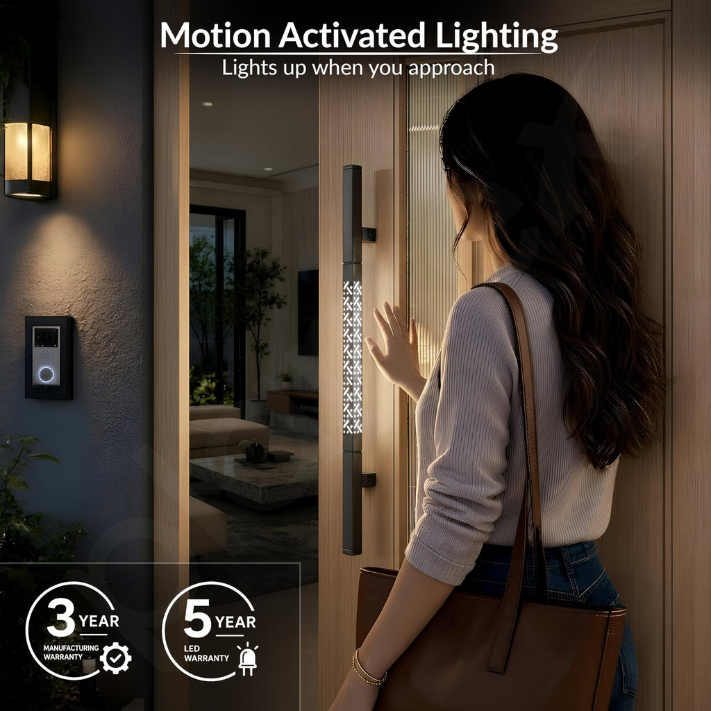 Plantex 18 Inch LED Main Door Handle/Pull-Push Handle with Sensor Touch ...
