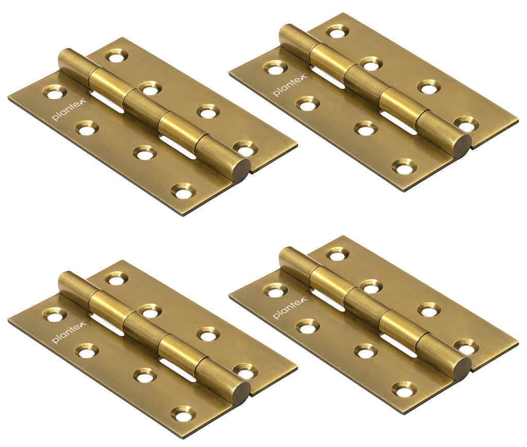 Plantex Door Hinges 4 Inch x 14 Gauge/2 mm Thickness/Hinges for Main D ...