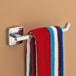 Plantex Decan 304 Grade Stainless Steel Towel Rod for Bathroom/Soap Holder/Napkin Ring/Bathroom Accessories - Chrome