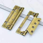 Plantex Butterfly Hinges for Door/Stainless Steel Door Hinges/5 Inch x 14 Gauge Hinge/2.5 mm Hinges for Home/Office/Hotel/Non-Mortise Hinge - Pack of 4 (Brass Antique)