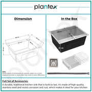 Plantex Premium Kitchen Sink/24