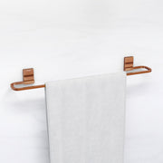Plantex 304 Grade Stainless Steel 24 inch Single Towel Rod for Bathroom/Hand Towel Holder/Towel Hanger/Bathroom Accessories, Crystal (PVD Rose Gold)