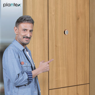 Plantex Door Eye viewer with 200 Degree Wide View for Peephole - Rose Gold (Pack of 1)