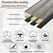 Plantex 3D PVC Louvers Panel for Wall DÃ©cor/Fluted Wall Panel 10 Feet/Eco-Friendly PVC Panels for Home & Office Interiors/Pack of 3 Covers 30 Sq. Ft (Mineral Grey)
