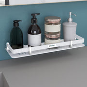 Plantex Acrylic Bathroom Shelf/Shelf for Bathroom Wall/Bathroom Shelf Rack/Kitchen Organiser/Stand (15x5 Inches-White)