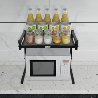 Plantex Microwave Stand for Kitchen Platform/GI-Metal Oven Stand with Storage Cabinet/Oven Rack Kitchen Storage