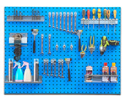 Plantex Metal Pegboard for Garages/Organizer for Workshop/Tool Storage Board/Hanging Tool Pegboard Ã¢â‚¬â€œ (120 x 50 cm)