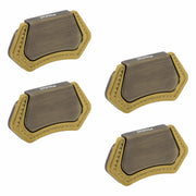 Plantex Drawer Kadi/3 Inch Chest Handle for Drawer/Rectangular Cabinet Kadi/Pull-Push Kadi for Home/Office Drawer - Pack of 4 (DTK-296, Brass Antique & Gold)