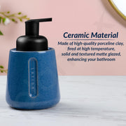 Plantex Ceramic Soap Dispenser for Washbasin/Hand Soap Dispenser/Soap Dispenser for Kitchen/Bathroom Accessories - Pack of 1