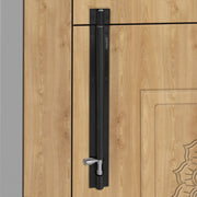 Plantex Stainless Steel Tower Bolt/Tower Bolt for Home,Offices Doors and Windows/Tower Bolt for Main Door/Door Latch/Kundi/Chitakini/Door Latch for Windows - Pack of 2 (Black Finish, 12 inch)