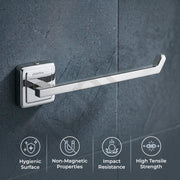 Plantex 304 Grade Stainless Steel Washbasin Towel Hanger for Kitchen/Napkin Holder For Wash Basin/Hand Towel Hanger/Bathroom Accessories - Decan (Chrome)