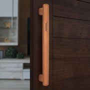 Plantex 14 Inch Main Door Handle for Wooden Doors, Pull-Push Handle, Accessories (Pack of 1, Rose Gold)