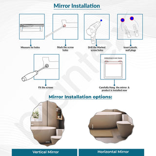 Plantex Frameless Oval Mirror for Wall/Mirror with Beveled Smooth Edges/Mirror for Bathroom/Dressing Room/Living Room/Bedroom/Entryway - (18 X 24 Inch)