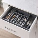 Plantex Expendable Cutlery Tray/Cutlery Organizer for Kitchen Drawer