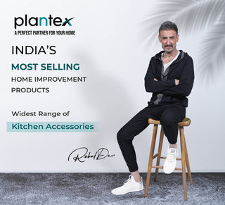 Plantex Heavy Duty GI Metal Universal Adjustable Washing Machine Stand - Black