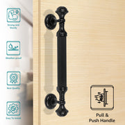Plantex Heavy Duty Main Door Handle - 15-Inch Pull Push Handle for Home Decor - Pack of 1 (320-Black Finish) - 3 Years Warranty
