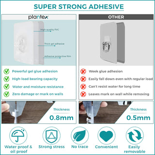 Plantex Self Adhesive Corner Shelf for Bathroom Wall/Bathroom Organiser Without Drill/Corner Shelf for Kitchen - (GI Steel, Black) - Pack of 1