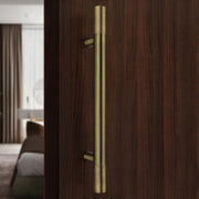 Plantex Heavy Duty Pull-Push Door Handle - 18 Inch Antique Brass (Wood/Glass) - 3 Years Warranty