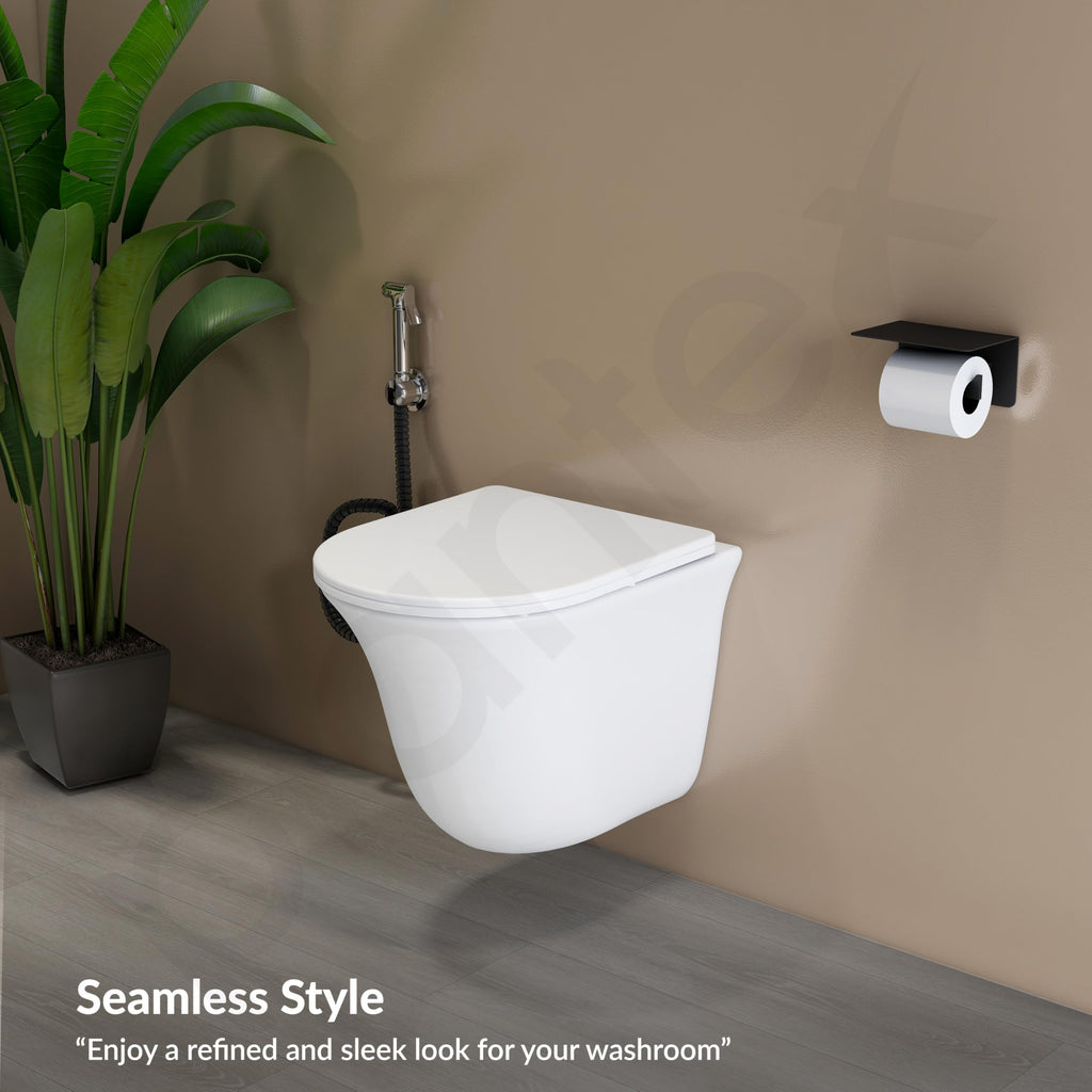 Plantex Imported Ceramic Western Commode/Wall Hung Western Toilet ...