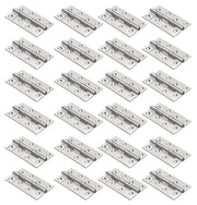 Plantex Stainless Steel Door Butt Hinges 4 inch x 14 Gauge/1.8 mm Thickness Home/Office/Hotel/Hinges for Main Door/Kabja/Soft Close Hinge for Bedroom/Kitchen/Bathroom - Pack of 24 (Satin Matt)