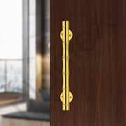 Plantex 8 Inch Heavy-Duty Door Handle for Main Door/Stainless Steel Pull Push Main Door Handle/3 Years Warranty Pack of 2 (S-140, Gold)