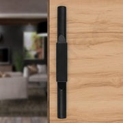 Plantex 15 Inch Main Door Handle for Wooden Doors - Pull-Push Handle Accessory (Pack of 1, Black) 3 Years Warranty