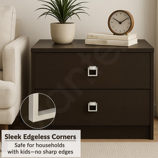 Plantex Drawer Kadi/2 Inch Chest Handle for Drawer/Square Cabinet Kadi/Pull-Push Small Kadi for Home/Office Drawer - Pack of 1 (SH-358, Satin White)