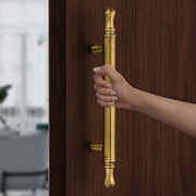 Plantex 14 inch Main Door Handle/Heavy Duty Door Handles for Main Door/Pull-Push Handle for Glass & Wooden Doors - Pack of 1 (Brass Antique) - 3 Years Warranty