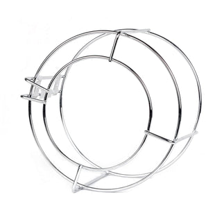 Planet High Grade Stainless Steel Bin Holder/Dust Bin Holder/Modular Kitchen Fixture (Dia 10 Inches)