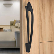 Plantex Door Handle/15 Inch Main Door Handle/Handle for Wooden Door/Pull-Push Door Handle/Door Accessories (Pack of 1, Black), Pull Handle