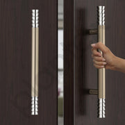 Plantex Door Handle/Stainless Steel 14 inch Main Door Handle/Pull-Push Handle for Home & Office/3 Years Warranty Pack of 2 (Satin White)