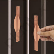 Plantex Cabinet Handle/Kitchen Cabinet Door Handle/Wardrobe/160 mm Cupboard Handle/Door Pull-Push Handle for Home/Office - Pack of 2 (Rose Gold)
