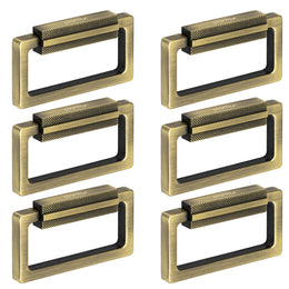 Plantex Rajwadi Drawer Kadi/3.5 Inch Drawer Handle/Pull-Push Kadi for Home/Office Cabinet - Pack of 6 (Brass Antique)