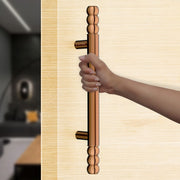 Plantex Heavy Duty Main Door Handle/14 Inches Door Handle for Main Door/Pull-Push Handle for Glass/Wooden Door- Pack of 1 (PVD Rose Gold) - 3 Years Warranty