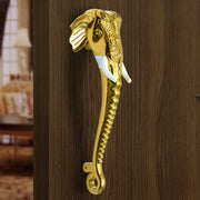 Plantex Heavy Duty Elephant Shape Handle for Main Door/Pull Push 11-Inches Main Door Handle for Home Decor/3 Years Warranty Pack of 1 (Golden Finish)