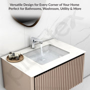 Plantex Pillar Cock Tap for Wash Basin/Premium Tap for Kitchen Sink/360 Degree Swivel Spout/Single knob Tabletop Basin Sink Cock - Pack of 1 (Chrome, BLO-003)