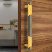 Plantex Door Handle/14 Inch Main Door Handle/Aluminium Door Handle/Pull-Push Door Handle/Door Accessories (Pack of 1, Brass Antique, Gold)