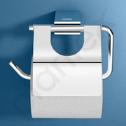Plantex Toilet Paper Holder for Bathroom/304 Grade Stainless Steel Tissue Paper Roll Holder/Bathroom Accessories - Pack of 1 (Regent, Chrome)