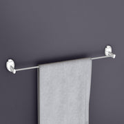 Plantex 304 Stainless Steel Single Towel Rod for Bathroom/Towel Holder in Bathroom/Towel Hanger/Bathroom Accessories - Oreva (Chrome)