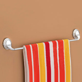 Plantex Stainless Steel 304 Grade Cubic Towel Hanger for Bathroom/Towel Rod/Bar/Bathroom Accessories(24inch-Chrome) - Pack of 1