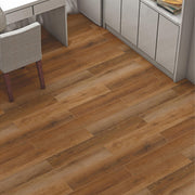 Plantex SPC Tiles for Floors/Interlocking Sound Insulated Floor Tiles/Click N Lock Wooden Flooring for Livingroom/Kitchen -30 Square Feet/10 Tile,Legacy Wood-DIY Installation(Water&Fire Resistant)