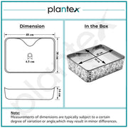 Plantex Table Top Wash Basin For Bathroom/Designer Ceramic Basin/Countertop Vessel Sink Basin - Indo-European Collection (EQTT-222, 19 x 15 x 5.5 Inch)