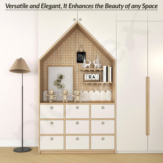 Plantex Knobs for Drawers/Drawer Knobs/Round Knob for Cabinets/Pull-Push Knob for Kitchen/Bedroom Drawer - Pack of 2 (Gold)