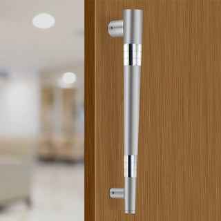 Plantex Premium Door Handle/Main Door Handle 14 inch/Pull Push Door Handle for Glass & Wooden Door – Pack of 1 (306, Satin Finish)